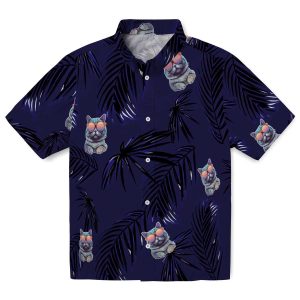 Cat Palm Leaf Hawaiian Shirt Best selling