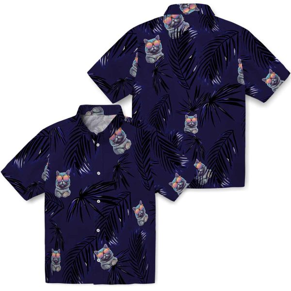 Cat Palm Leaf Hawaiian Shirt Latest Model