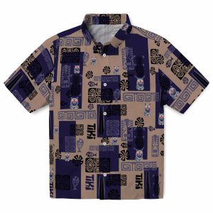 Cat Tribal Symbols Hawaiian Shirt Best selling