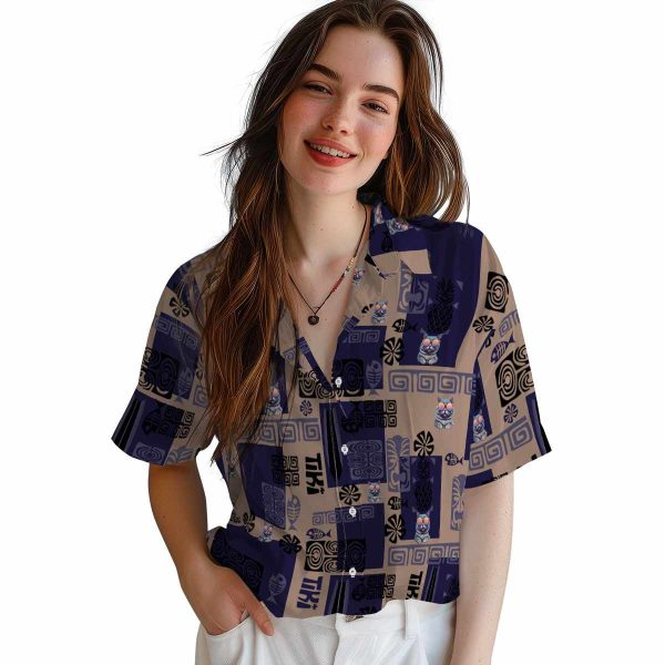 Cat Tribal Symbols Hawaiian Shirt Trendy