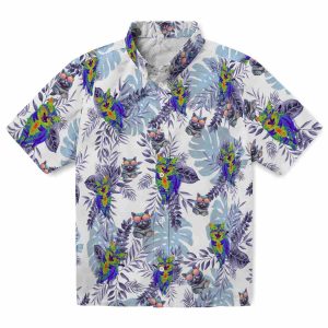 Cat Tropical Leaves Hawaiian Shirt Best selling