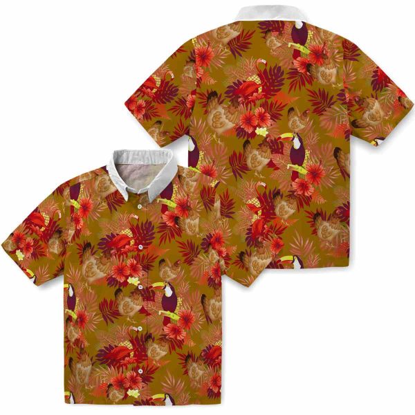 Chicken Floral Toucan Hawaiian Shirt Latest Model