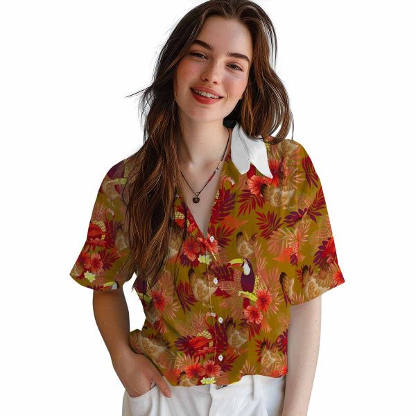 Chicken Floral Toucan Hawaiian Shirt Trendy