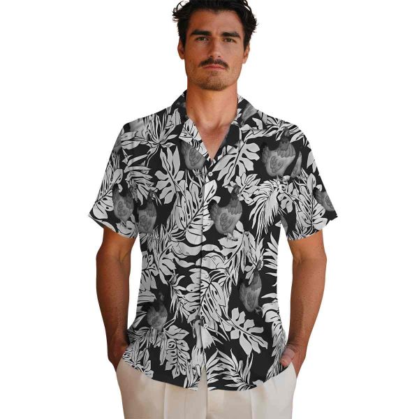 Chicken Monstera Leaf Pattern Hawaiian Shirt High quality