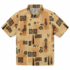 Chicken Tribal Symbols Hawaiian Shirt Best selling