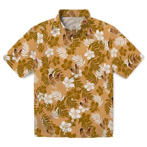 Chicken Tropical Floral Hawaiian Shirt Best selling