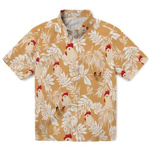 Chicken Tropical Leaf Hawaiian Shirt Best selling