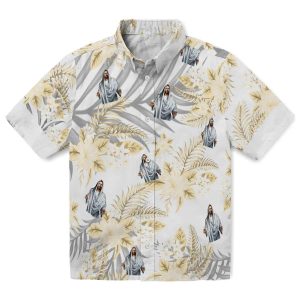 Christian Hibiscus Palm Leaves Hawaiian Shirt Best selling