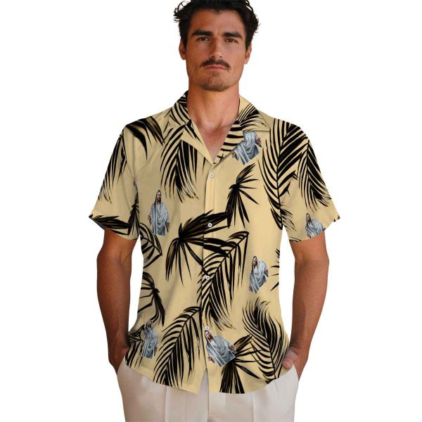 Christian Palm Leaf Hawaiian Shirt High quality