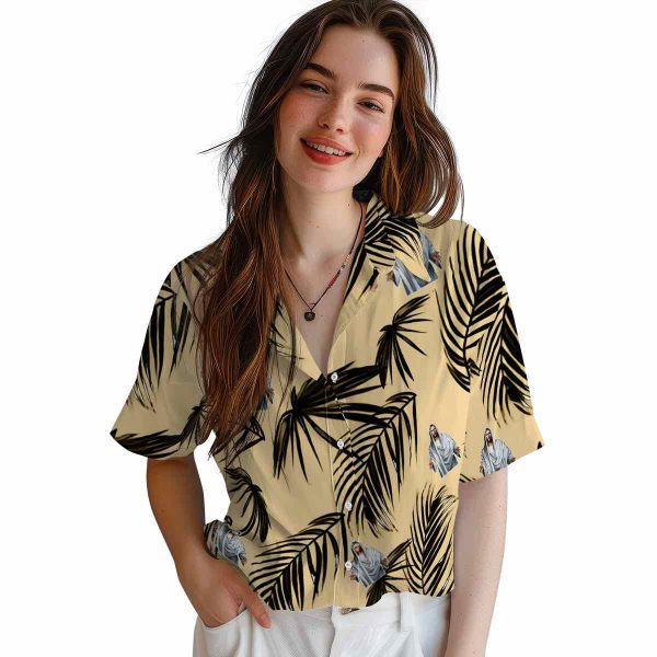 Christian Palm Leaf Hawaiian Shirt Trendy