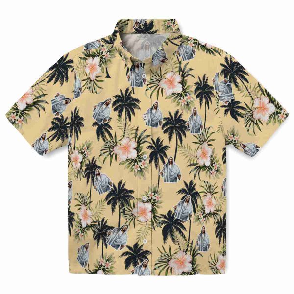 Christian Palm Tree Flower Hawaiian Shirt Best selling