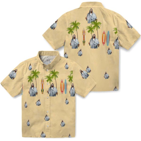 Christian Surfboard Palm Hawaiian Shirt Latest Model