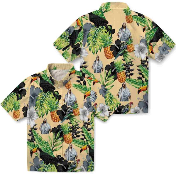 Christian Toucan Hibiscus Pineapple Hawaiian Shirt Latest Model