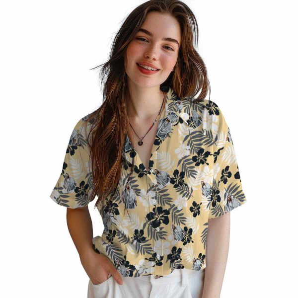 Christian Tropical Floral Hawaiian Shirt Trendy