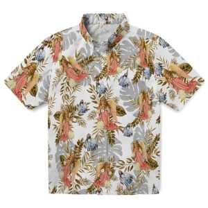 Christian Tropical Leaves Hawaiian Shirt Best selling