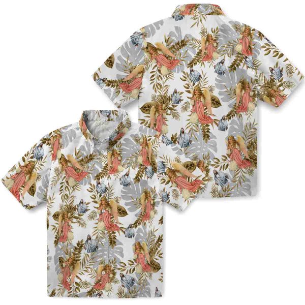 Christian Tropical Leaves Hawaiian Shirt Latest Model