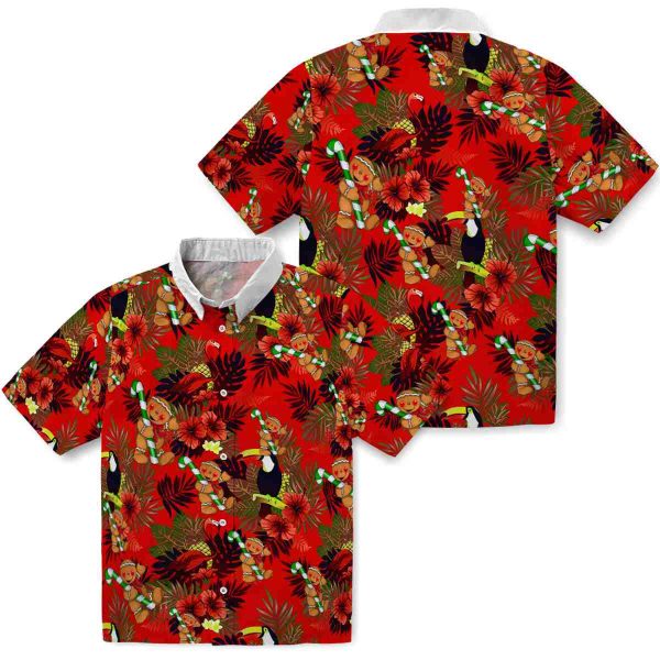 Christmas Floral Toucan Hawaiian Shirt Latest Model