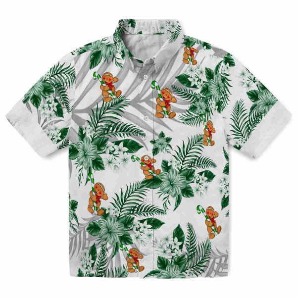 Christmas Hibiscus Palm Leaves Hawaiian Shirt Best selling