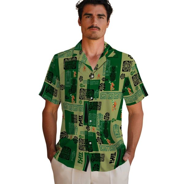 Christmas Tribal Symbols Hawaiian Shirt High quality