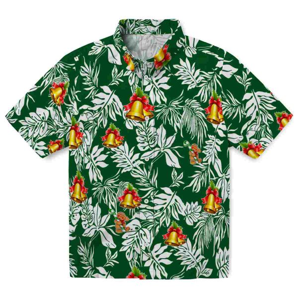 Christmas Tropical Leaf Hawaiian Shirt Best selling