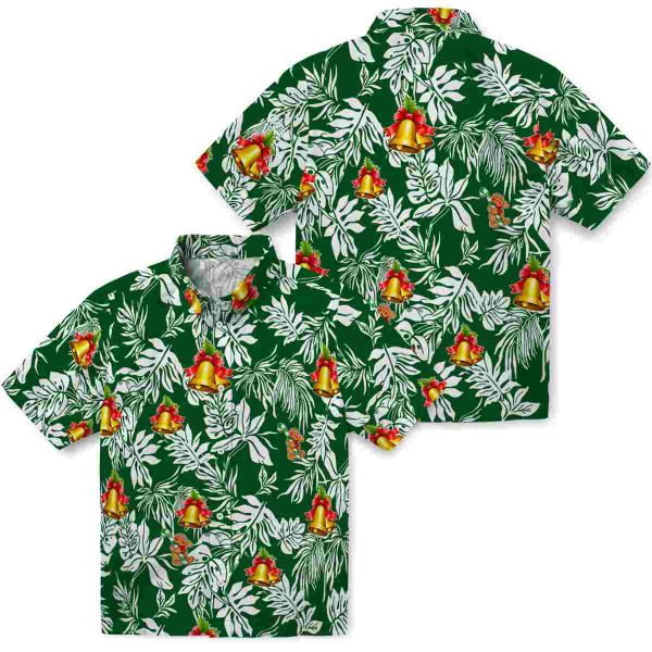 Christmas Tropical Leaf Hawaiian Shirt Latest Model