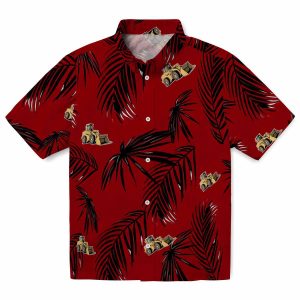 Construction Palm Leaf Hawaiian Shirt Best selling