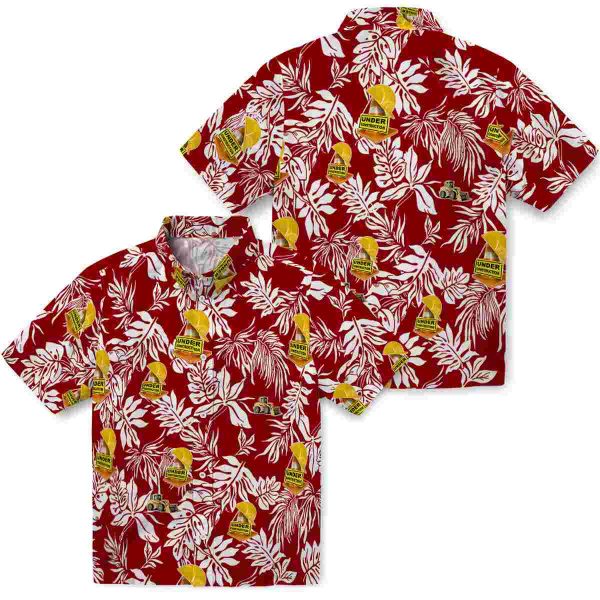 Construction Tropical Leaf Hawaiian Shirt Latest Model