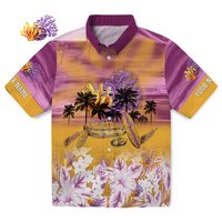 Coral Hawaiian Shirt