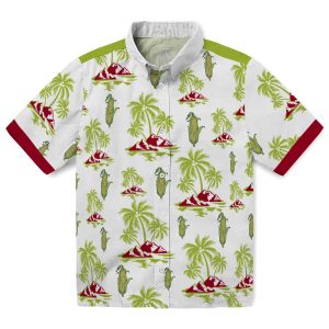 Corn Palm Island Print Hawaiian Shirt Best selling