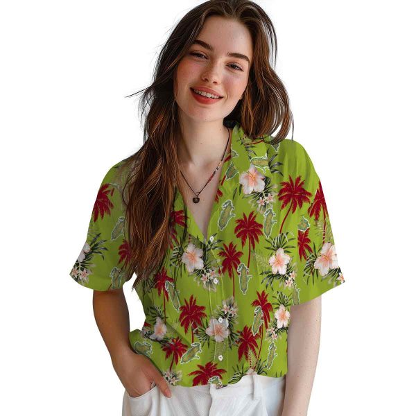 Corn Palm Tree Flower Hawaiian Shirt Trendy