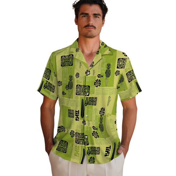 Corn Tribal Symbols Hawaiian Shirt High quality