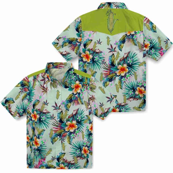 Corn Tropical Foliage Hawaiian Shirt Latest Model