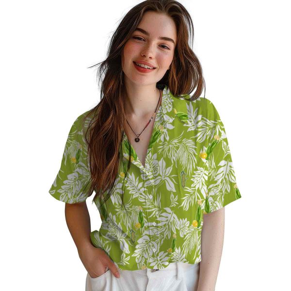 Corn Tropical Leaf Hawaiian Shirt Trendy