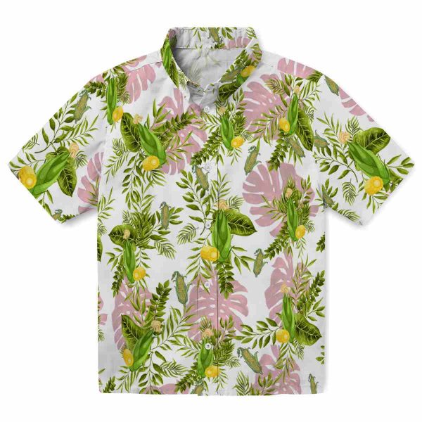 Corn Tropical Leaves Hawaiian Shirt Best selling