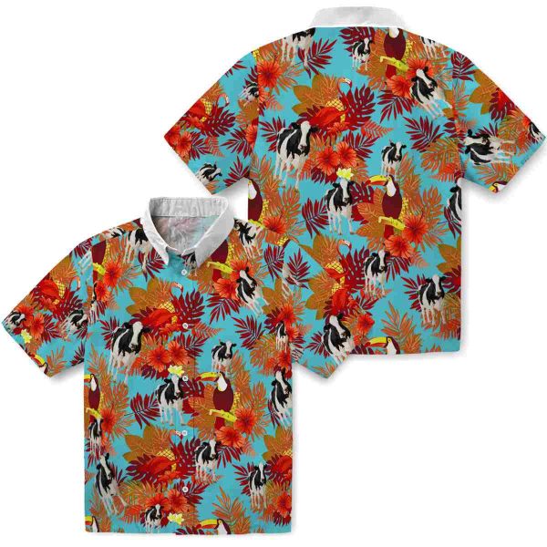 Cow Floral Toucan Hawaiian Shirt Latest Model