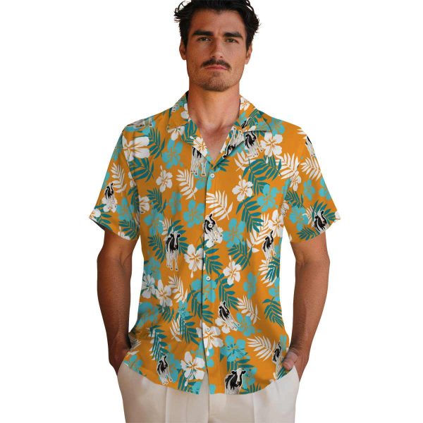 Cow Tropical Floral Hawaiian Shirt High quality