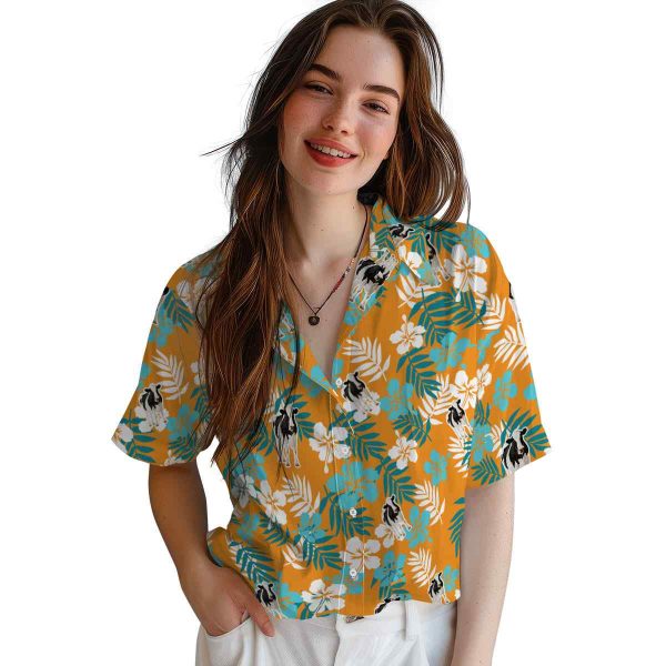 Cow Tropical Floral Hawaiian Shirt Trendy