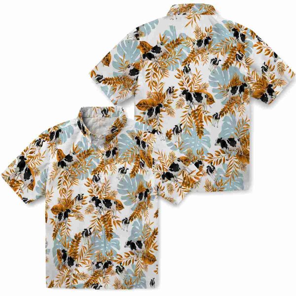 Cow Tropical Leaves Hawaiian Shirt Latest Model