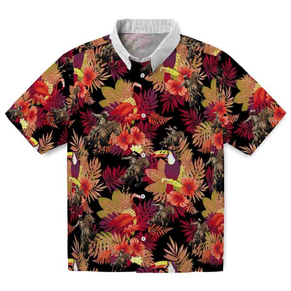 Cowboy Floral Toucan Hawaiian Shirt Best selling