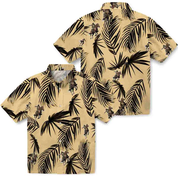 Cowboy Palm Leaf Hawaiian Shirt Latest Model