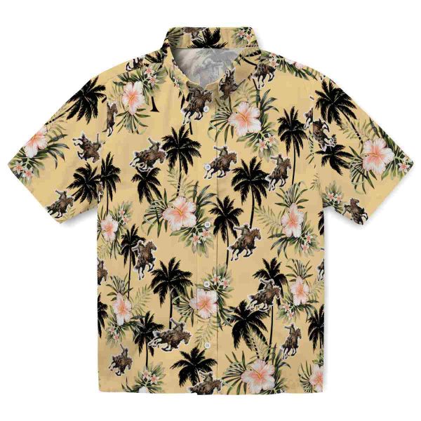 Cowboy Palm Tree Flower Hawaiian Shirt Best selling