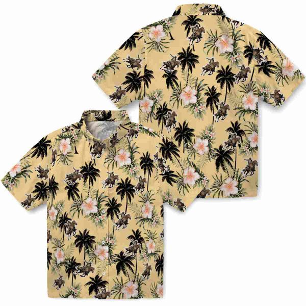 Cowboy Palm Tree Flower Hawaiian Shirt Latest Model