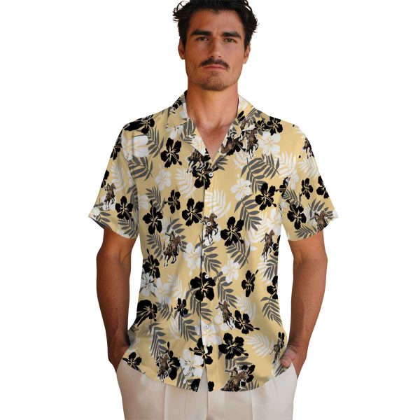 Cowboy Tropical Floral Hawaiian Shirt High quality