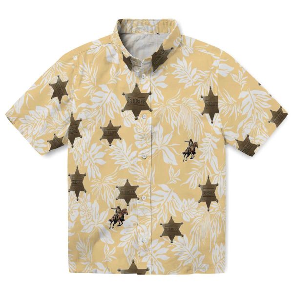 Cowboy Tropical Leaf Hawaiian Shirt Best selling