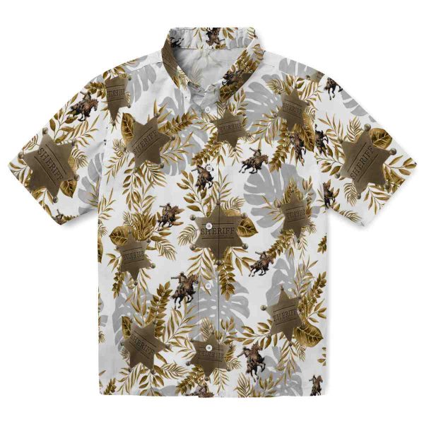 Cowboy Tropical Leaves Hawaiian Shirt Best selling