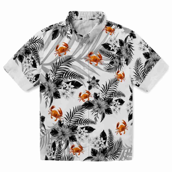 Crab Hibiscus Palm Leaves Hawaiian Shirt Best selling