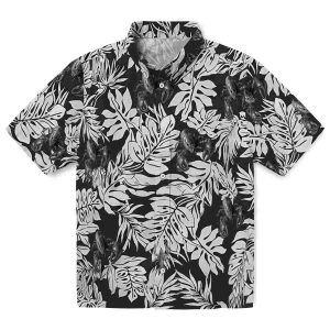 Crawfish Monstera Leaf Pattern Hawaiian Shirt Best selling