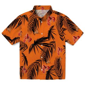 Crawfish Palm Leaf Hawaiian Shirt Best selling