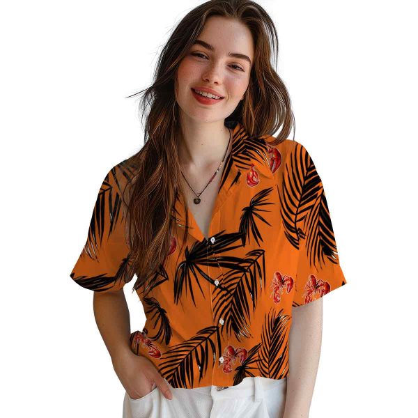 Crawfish Palm Leaf Hawaiian Shirt Trendy