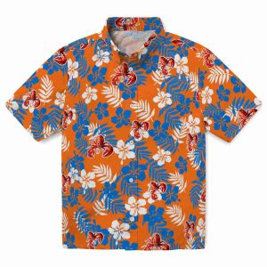 Crawfish Tropical Floral Hawaiian Shirt Best selling